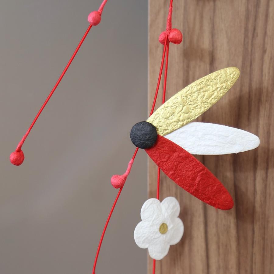 玄関飾り おしゃれ お正月 和紙 壁飾り 輪飾り 枝垂れ梅 和紙生活 通販 Yahoo ショッピング