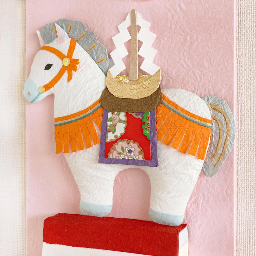 めでたや カレンダー 壁掛け 日めくり 2026 午年 うま 暦 令和8年 和紙