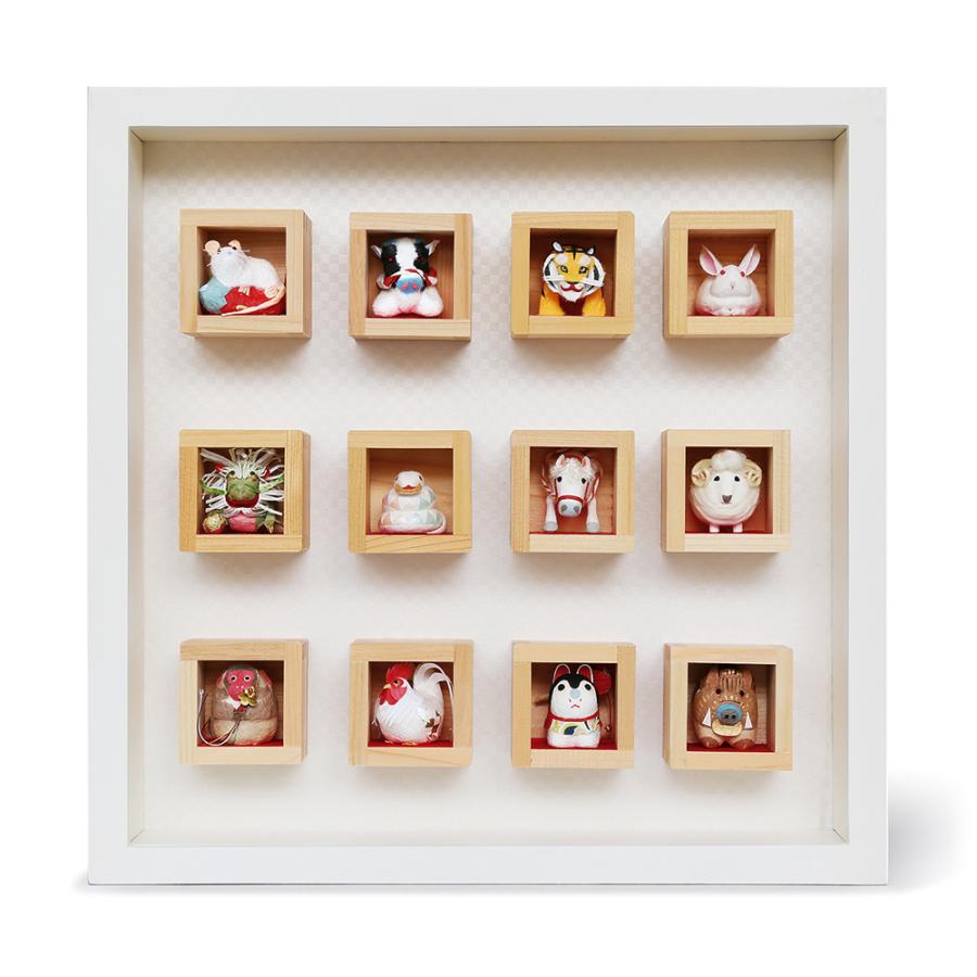 お正月飾り おしゃれ 和紙 置き飾り インテリア めでたや 額飾り 十二支 和紙生活 通販 Yahoo ショッピング