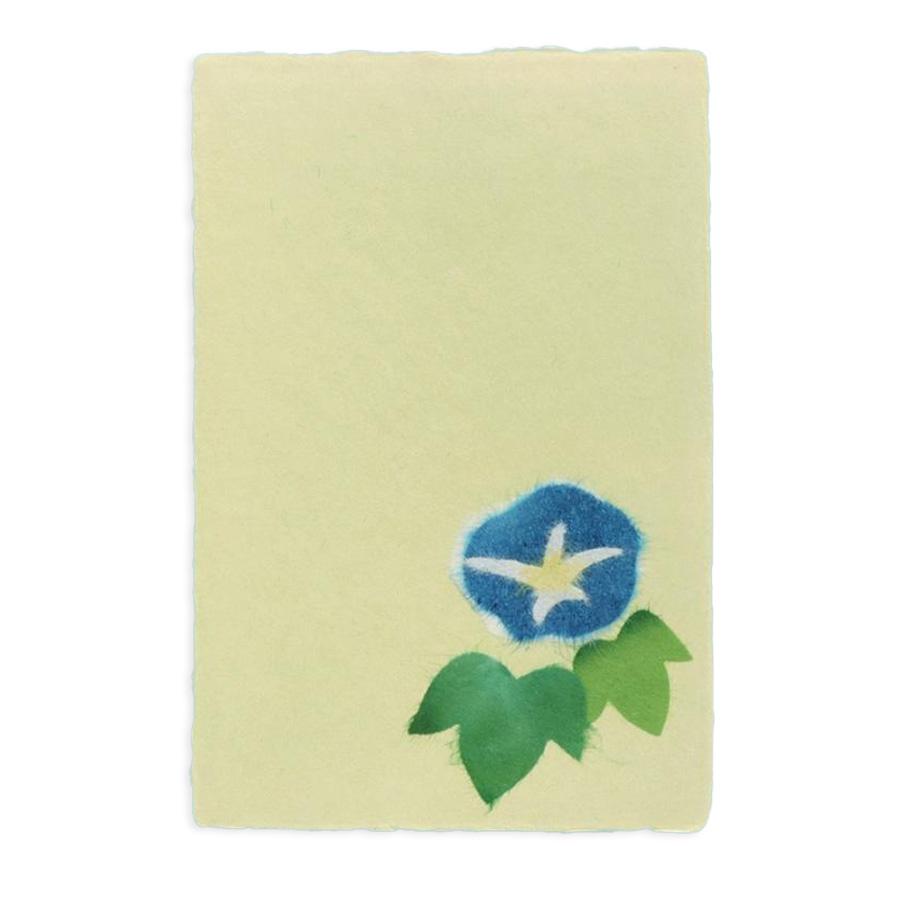 絵葉書 おしゃれ 和紙 ちぎり絵はがき 夏 朝顔 A 和紙生活 通販 Yahoo ショッピング