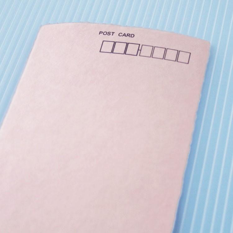 めでたや 絵葉書 おしゃれ 和紙 ちぎり絵はがき 夏 赤い金魚 手漉き