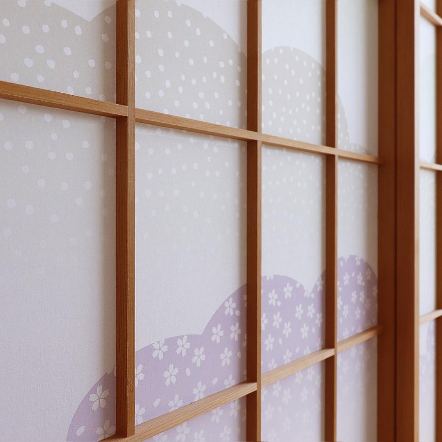 大直（ONAO） プリント デザイン DECO障子紙 和柄 小紋雲 1枚貼り用