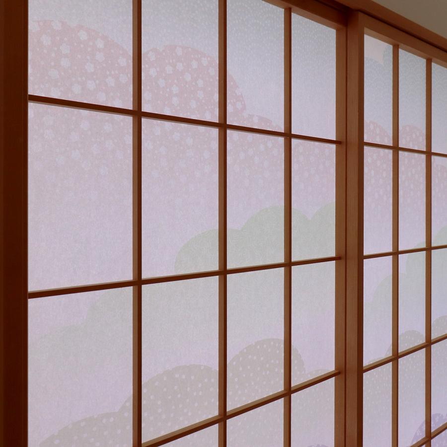 大直 プリント デザイン DECO障子紙 和柄 小紋雲 1枚貼り用 WG