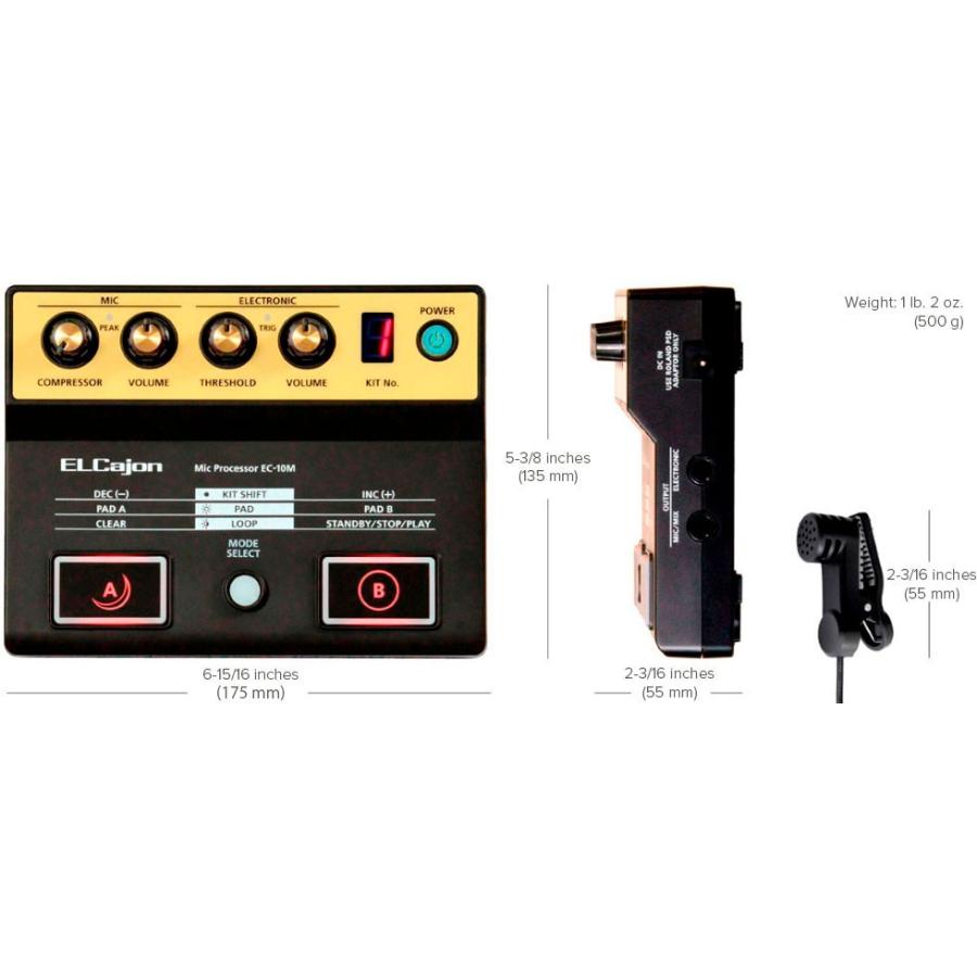 ローランド Roland ( ) EC-10M (ELCajon Mic Processor) カホン ローランド Roland ( ) EC-10M (ELCajon Mic Processor) カホン