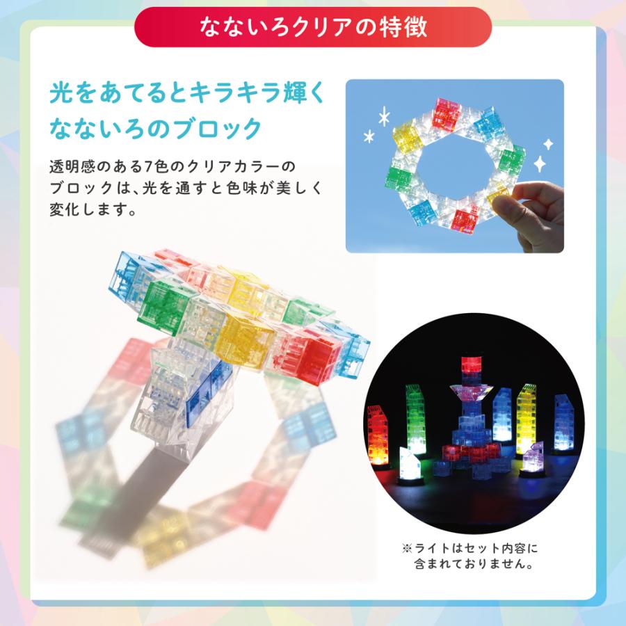 アーテック ブロック なないろクリア たっぷりセット クリアブロック グッドトイ賞_3