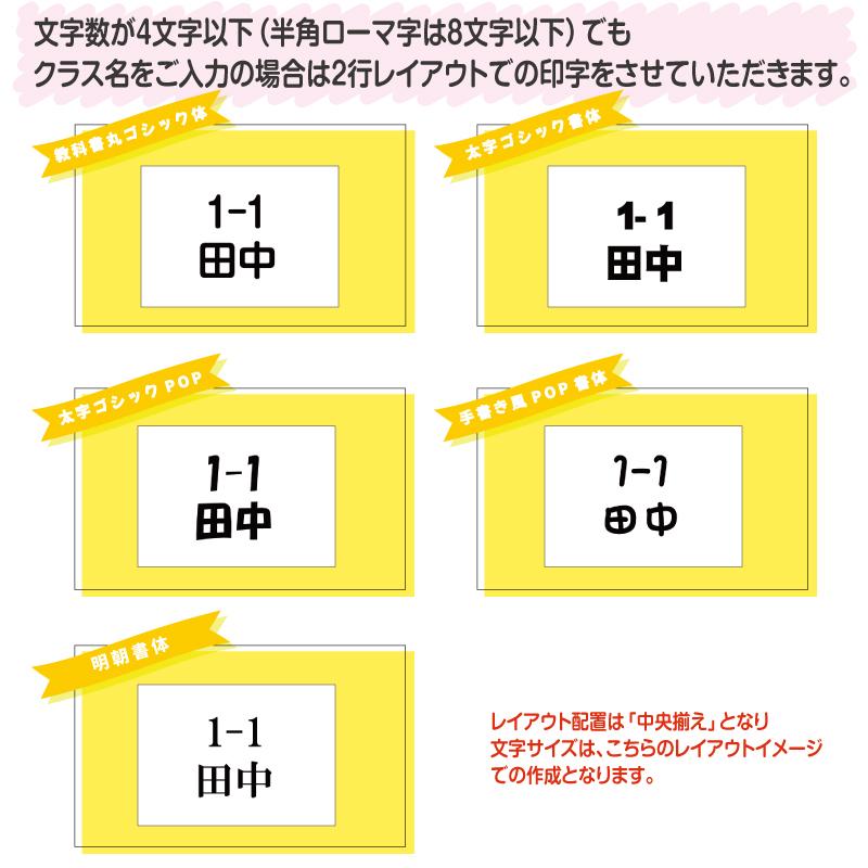 縫い付けタイプ お名前ゼッケン 体操服 運動会 水着 お昼寝布団 幼稚園
