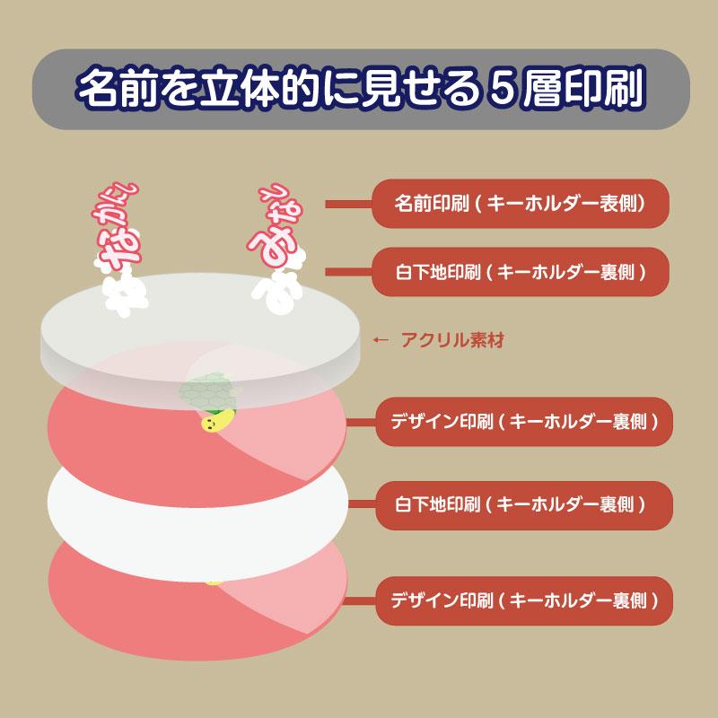 お名前入り アクリルシューズタグ 一目で自分のお靴がわかる！上履き