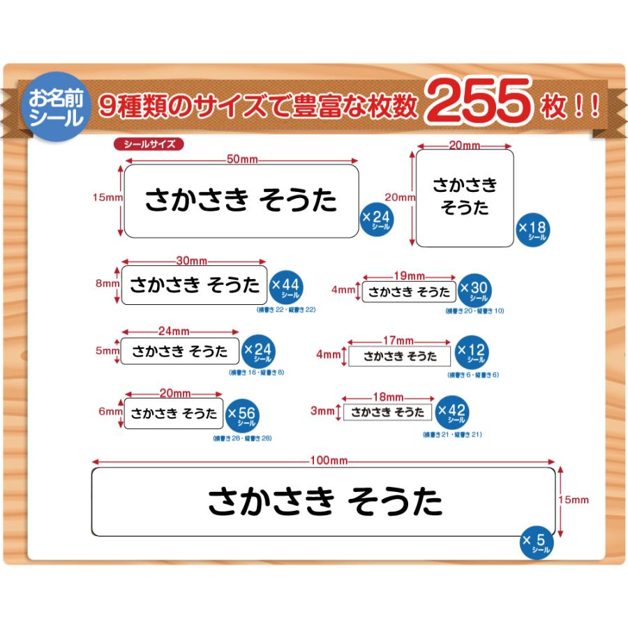 透明お名前シール　おなまえシール ネームシール 防水 耐水 食洗機 レンジ プレゼント 文房具 筆箱 水筒 透明 無地 送料無料 |  | 10