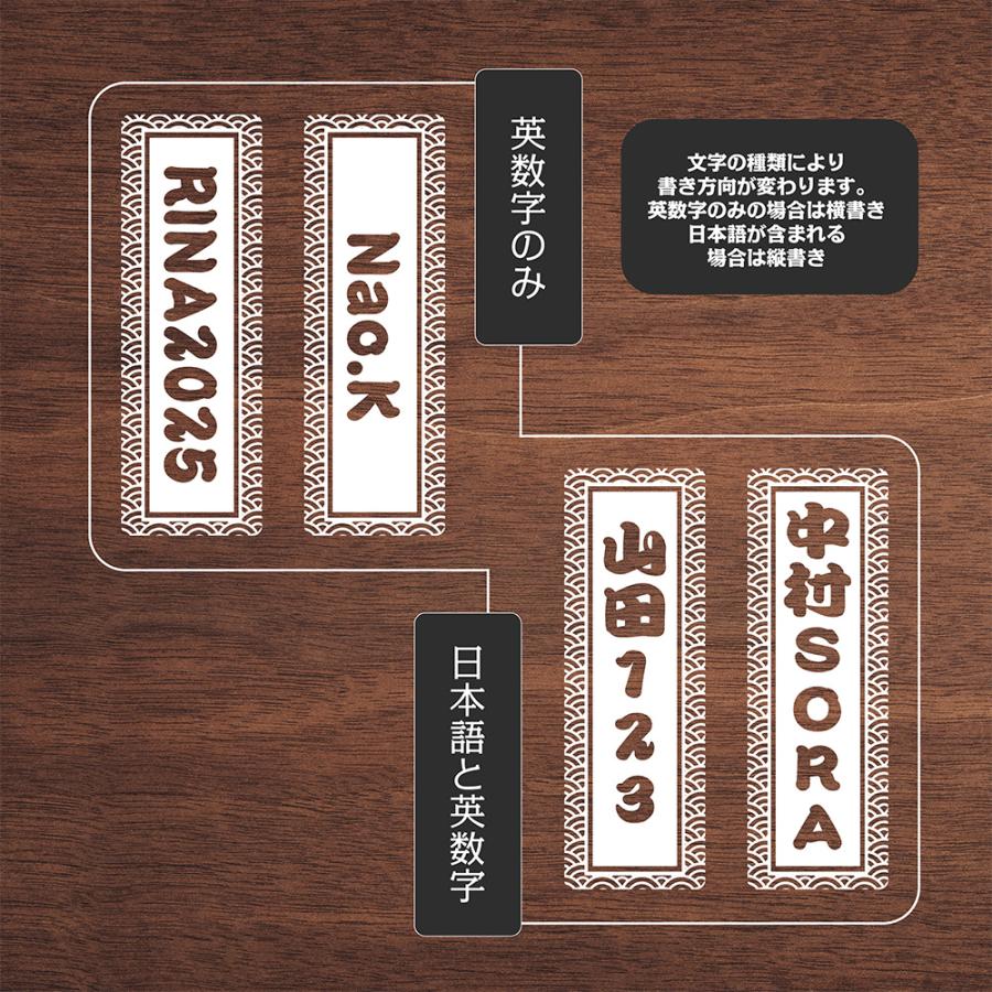 白透明 千社札 シール A5サイズ 1シート 千社札ステッカー 千社札