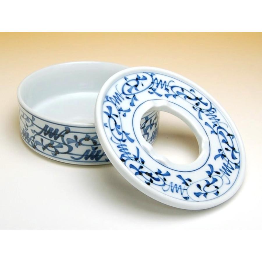 有田焼 灰皿 白・青2個セット四角い灰皿 レトロ 有田焼 和柄 灰皿 陶器製