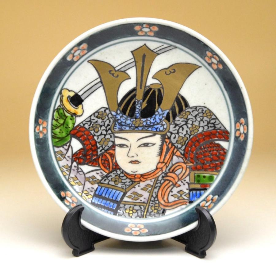五月人形 コンパクト 有田焼 武者 飾り皿 : 有田焼やきもの市場 - 通販