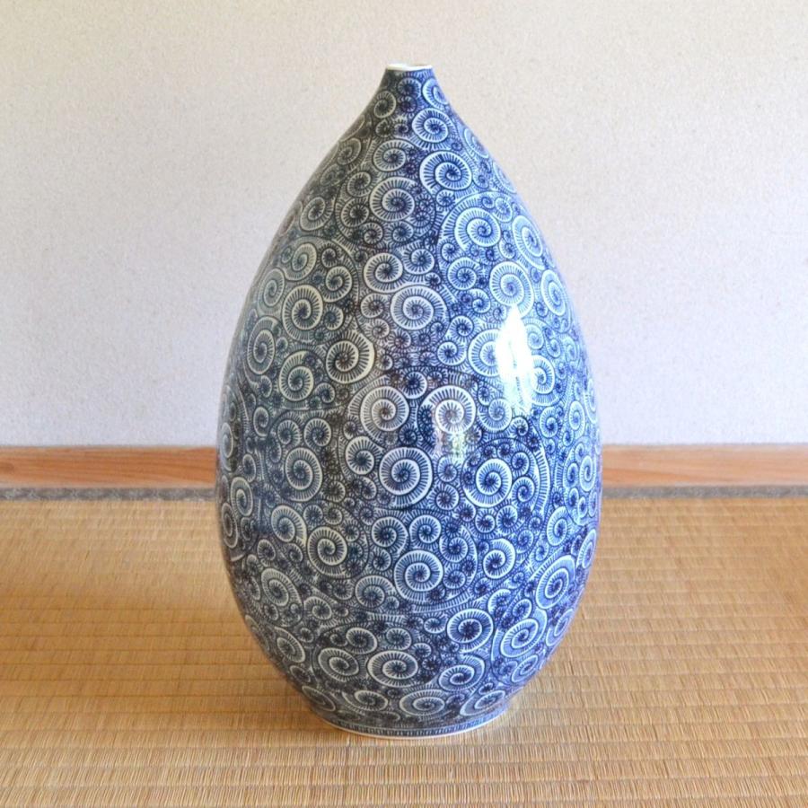 花器 花瓶 美術品 芸術作品 有田焼 一品もの 真右エ門窯 初代 馬場真右エ門 作品 蛸唐草 木箱入り 陶芸 Marraweb Com Br