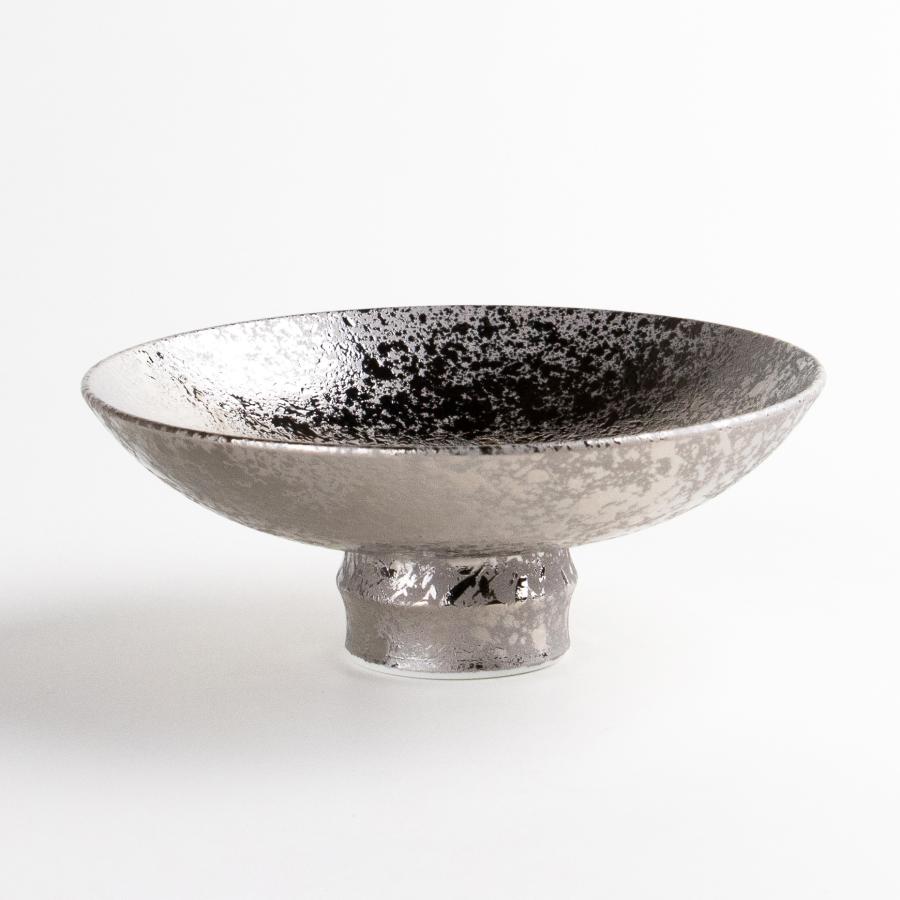 ぐい呑み おちょこ 有田焼 銀彩 平盃（大） : 有田焼やきもの市場