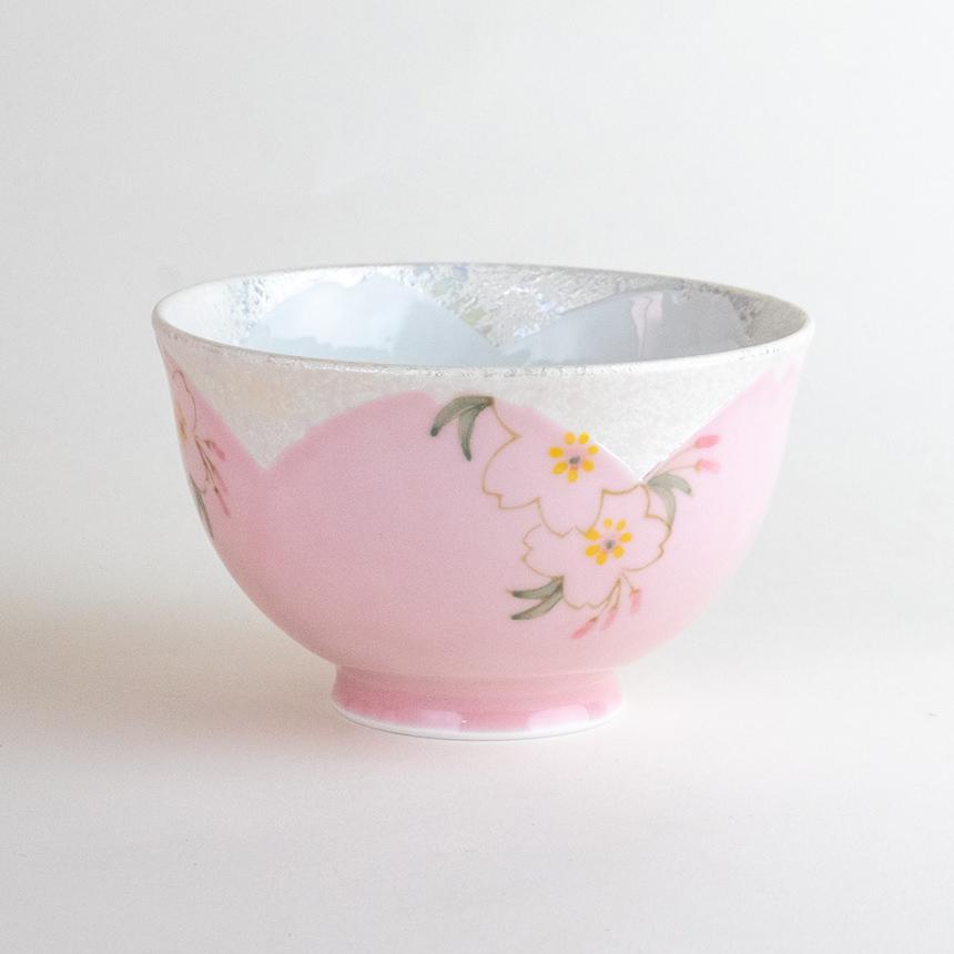 新品　波佐見焼　一珍 かれん　飯碗　ピンク　茶碗 一珍桜 ご飯茶碗(ピンク) | 有田焼・波佐見焼の通販サイト【しのえい