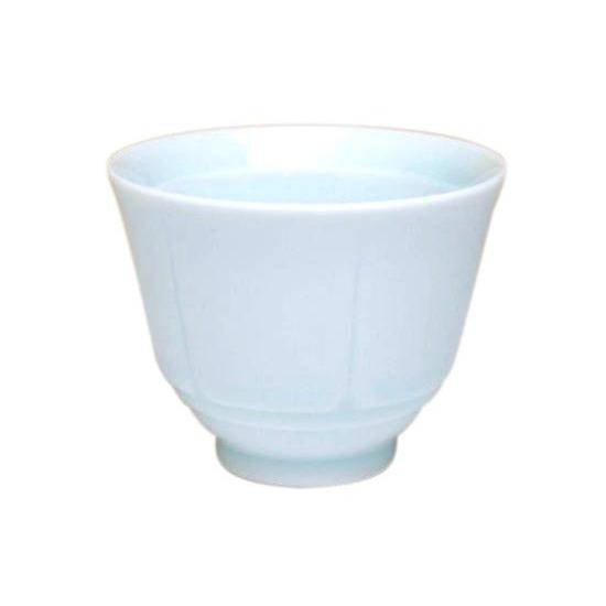 湯呑 来客用 セット 化粧箱入り 有田焼 青白磁 煎茶揃い 5客セット