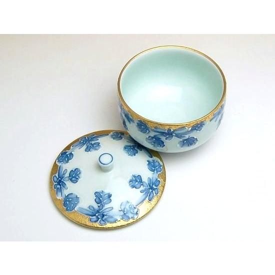 湯呑 来客用 高級 蓋つき 有田焼 金濃一珍菊 汲み出し : 有田焼や