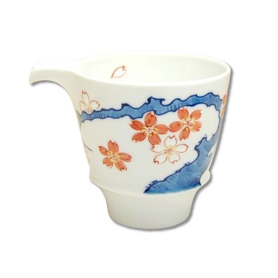 酒器 片口 有田焼 染桜 片口注器