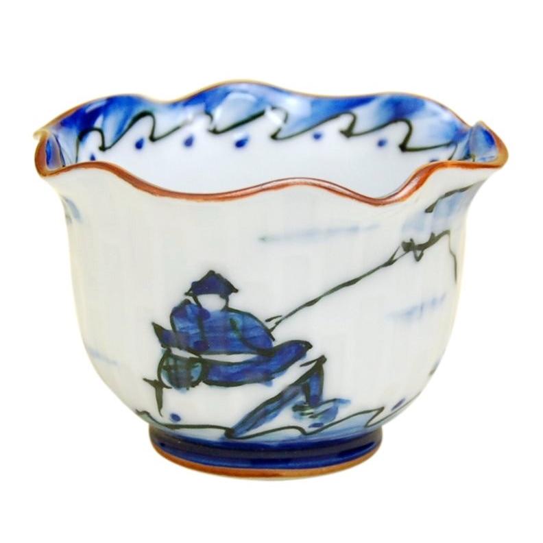 小鉢 和食器 おしゃれ 有田焼 釣り山水 小付 : 有田焼やきもの