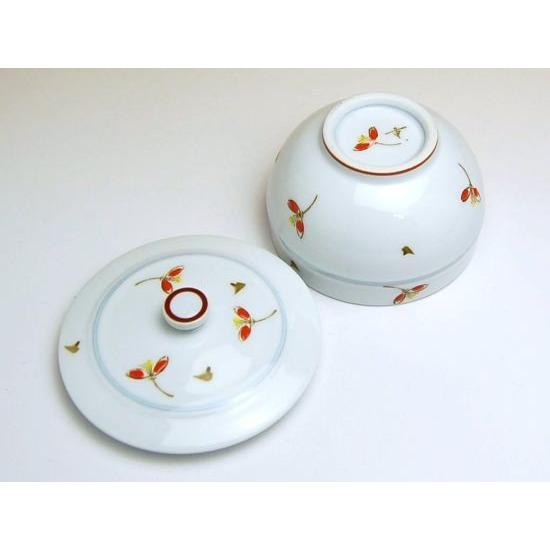 湯呑 来客用 蓋つき 有田焼 あかね草 汲み出し : 有田焼やきもの市場