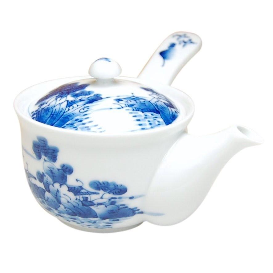 急須 有田焼 山水 姫茶漉し急須 : 有田焼やきもの市場 - 通販
