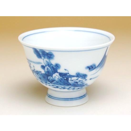 湯呑 来客用 セット 化粧箱入り 有田焼 台丹山水 煎茶揃い 5客セット