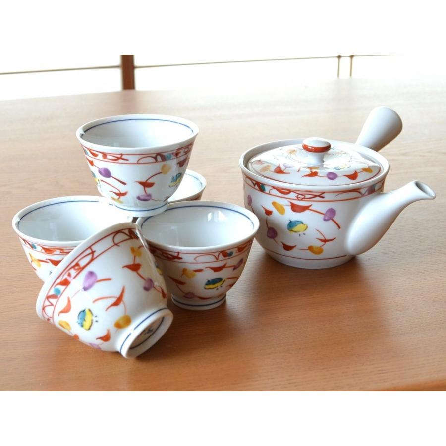 茶器揃 急須＆湯呑5客 茶器セット 源右衛門 急須 蓋付き湯呑み5客