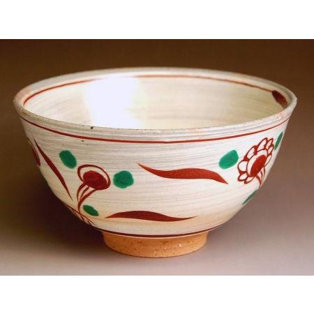 抹茶茶碗 茶道 木箱入り 有田焼 赤絵万暦 : 有田焼やきもの市場 - 通販