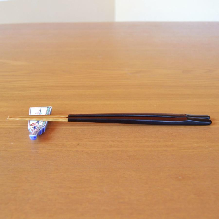 箸置き 正月 5個 セット おしゃれ 有田焼 羽子板 : 有田焼やきもの