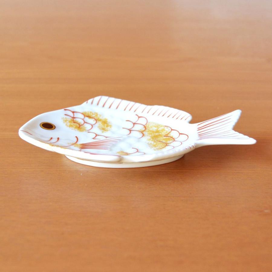 正月 食器 和食器 小皿 鯛 縁起物 有田焼 祝い鯛（白）小皿 5枚