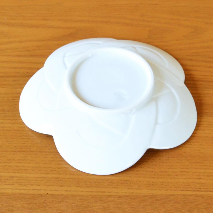 正月 食器 和食器 銘々皿 15cm 縁起物 有田焼 梅むすび 赤 朱線 中皿