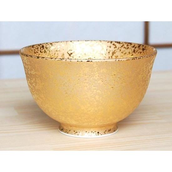 金色 黄金 木箱入り 有田焼 飯碗 茶碗 ジパング｜onamae｜02