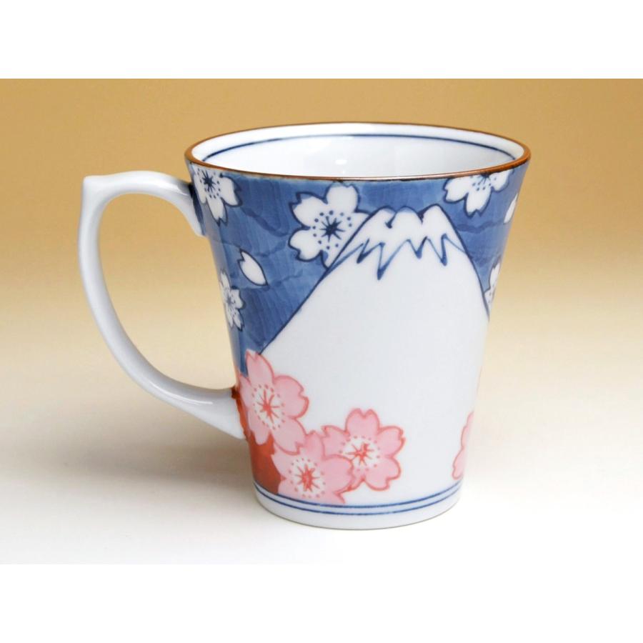 名入れ マグカップ おしゃれ 有田焼 鍋島富士 赤富士 Name 有田焼やきもの市場 通販 Yahoo ショッピング