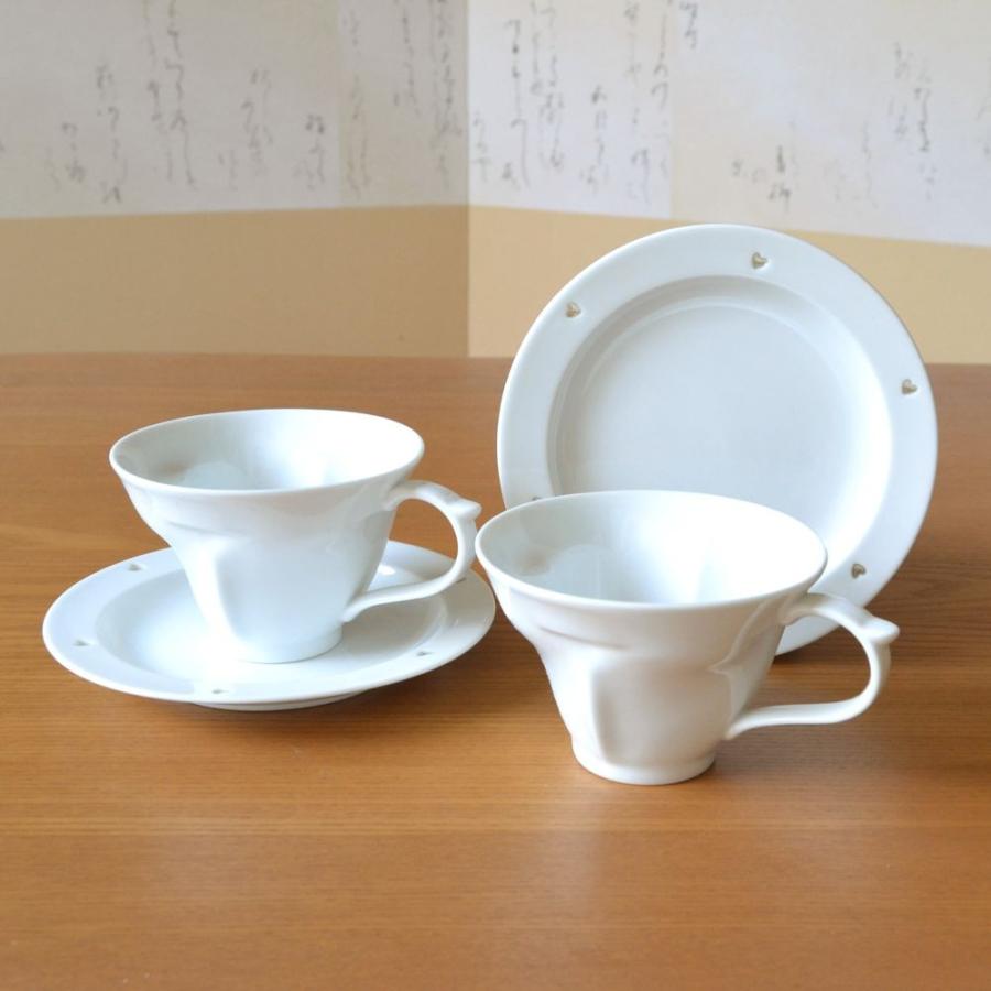 結婚祝い プレゼント 有田焼 ハートの形が浮かび上がる コーヒー