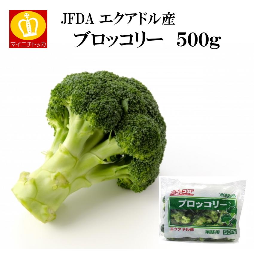 ジェフダ エクアドル産ブロッコリー 冷凍野菜 500g :broccoli:博多もつ