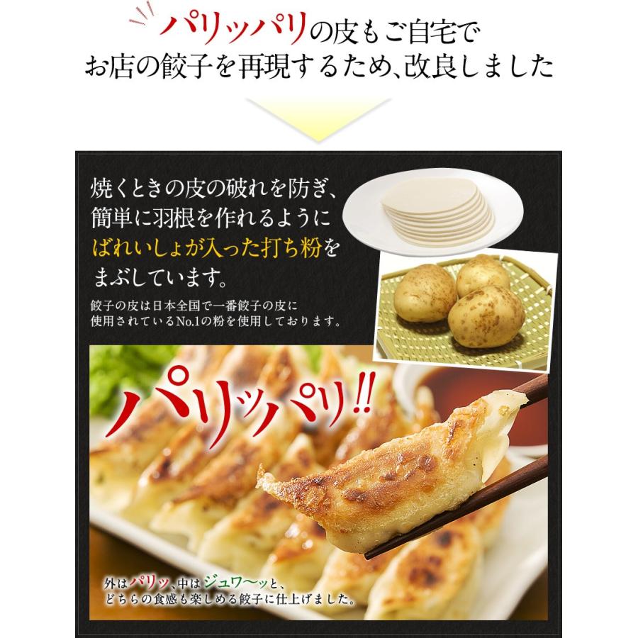 50％OFFクーポン有 誰でもポイント4倍中 餃子 ぎょうざ すっぴん餃子100個セット できたて発送 タレ不要 2点購入でラーメンおまけ 大阪 オリジナル 冷凍食品｜once-in｜12