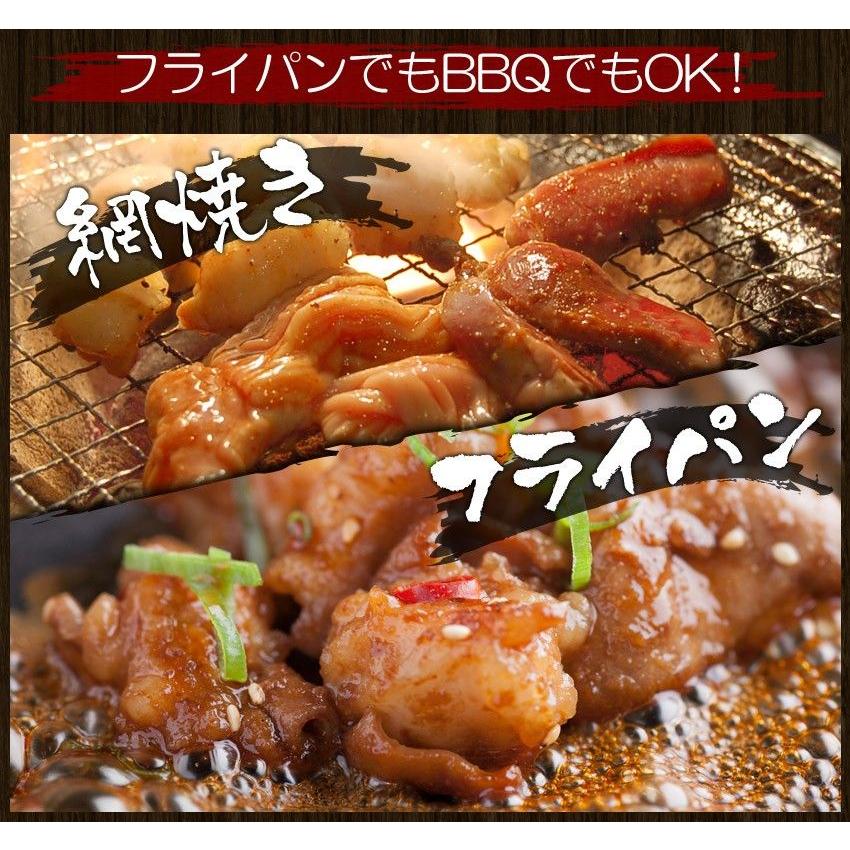 最短翌日配送 お試し 焼肉 ショウチョウ 小腸 タレ漬け200g 冷凍食品 バーベキュー BBQ 焼き肉 ホルモン 牛肉 大阪 ギフト｜once-in｜03