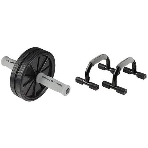 輝く高品質な ゴールドジム Gold S Gym 腹筋ローラー プッシュアップバーセット 注目ブランド Atempletonphoto Com