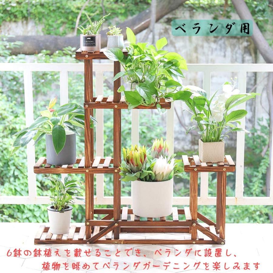 木製 フラワースタンド 5段 花台 ガーデニング 棚 フラワーラック 園芸 鉢置きスタンド 鉢植え 盆栽棚 軽量 頑丈 ベランダ 屋外 室内 Once 通販 Yahoo ショッピング