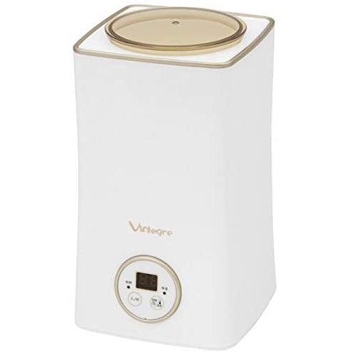 VIALEGRE ヨーグルト&コウジメーカー VI-YG111W ホワイト + シャンパンゴールド 〔箱破損品〕|once20200619|02