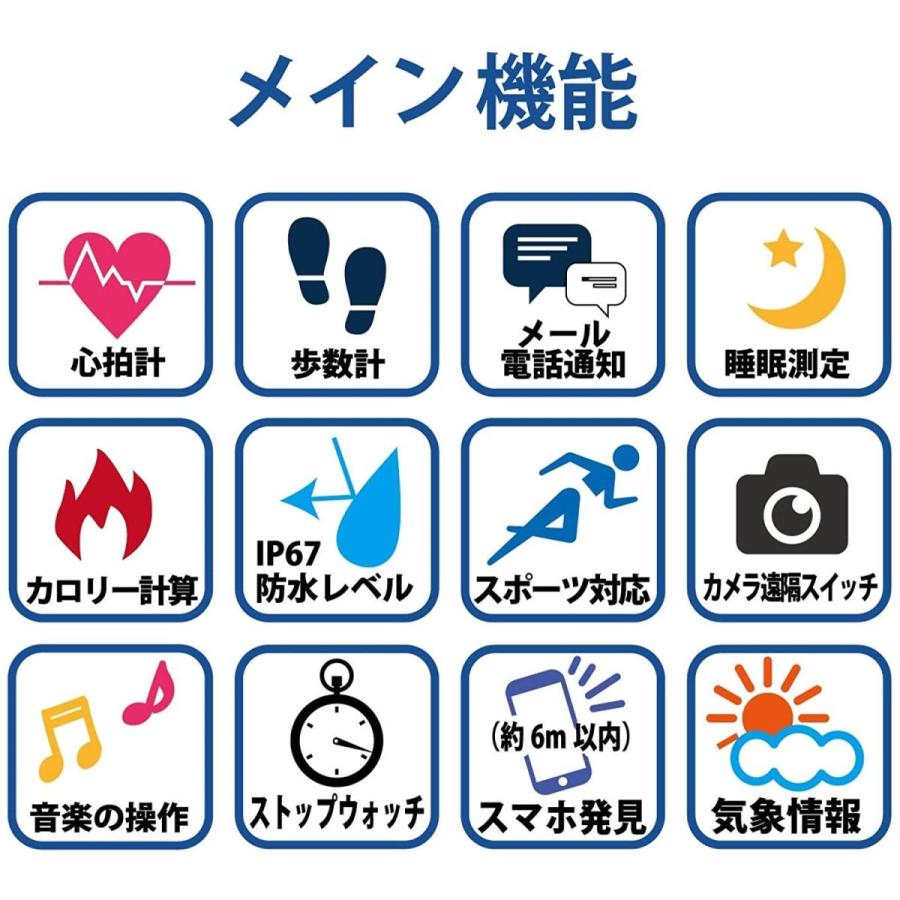 今日の超目玉 スマートウォッチ 腕時計 アリアス 防水 ブルー メンズ Wws Bu シリコンベルト 対応 Android Iphone 多機能 スマートウォッチ本体 Www Buccella Com