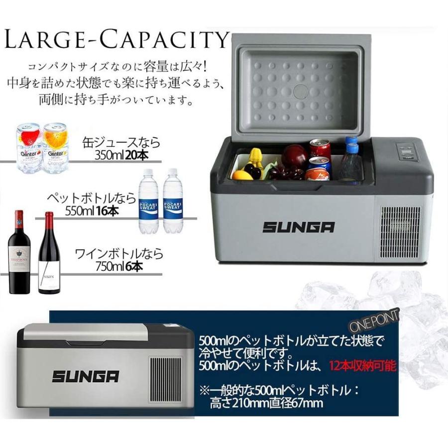 春夏新色 Nss 車載冷蔵庫 バッテリー内蔵 15l ポータブル 冷蔵庫 冷凍庫 保冷庫 12v 24v両用 アウトドア キャンプ 好評 Greasemanagement Org