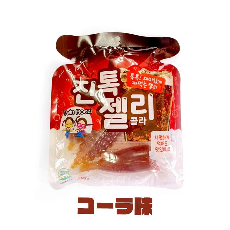 ティックトックゼリー ジントックゼリー 韓国お菓子 ゼリー Tiktok Jintok 新味 160gｘ2袋セット コーラ サイダー S Ondincストア 通販 Yahoo ショッピング