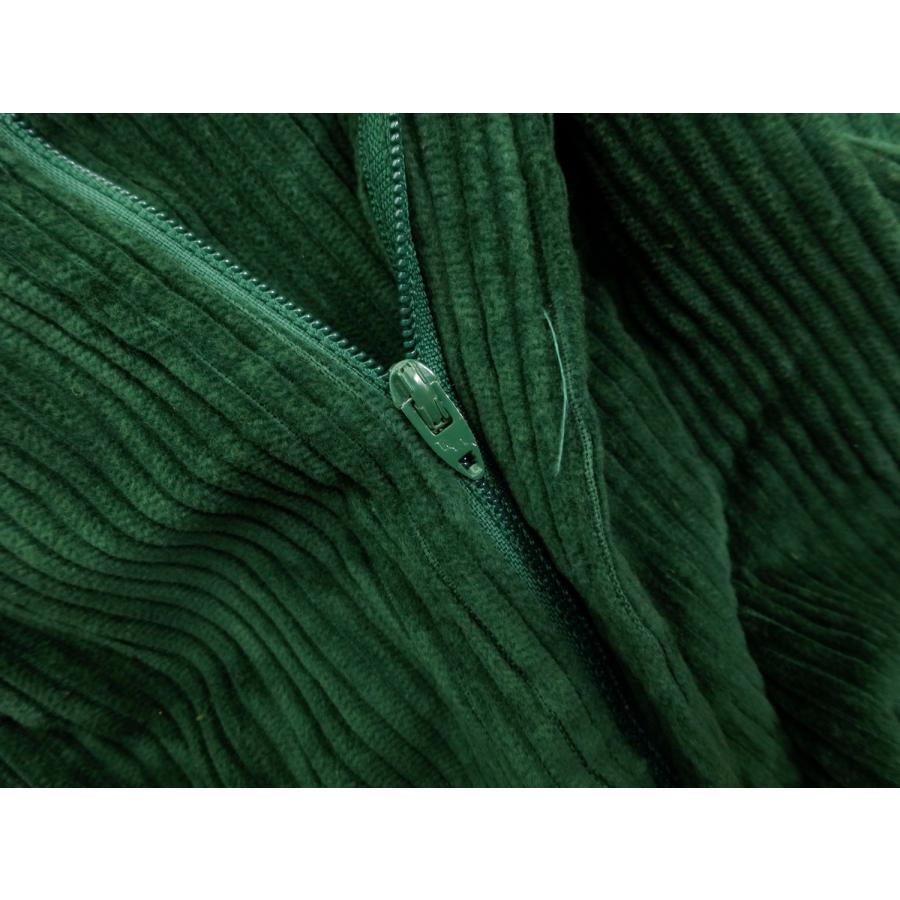 BRITISH KHAKI by Robert Lighton ブリティッシュカーキ 599NC コーデュロイ ベルファストグリーン パンツ タック入りスラックス デッドストック 米国製の画像