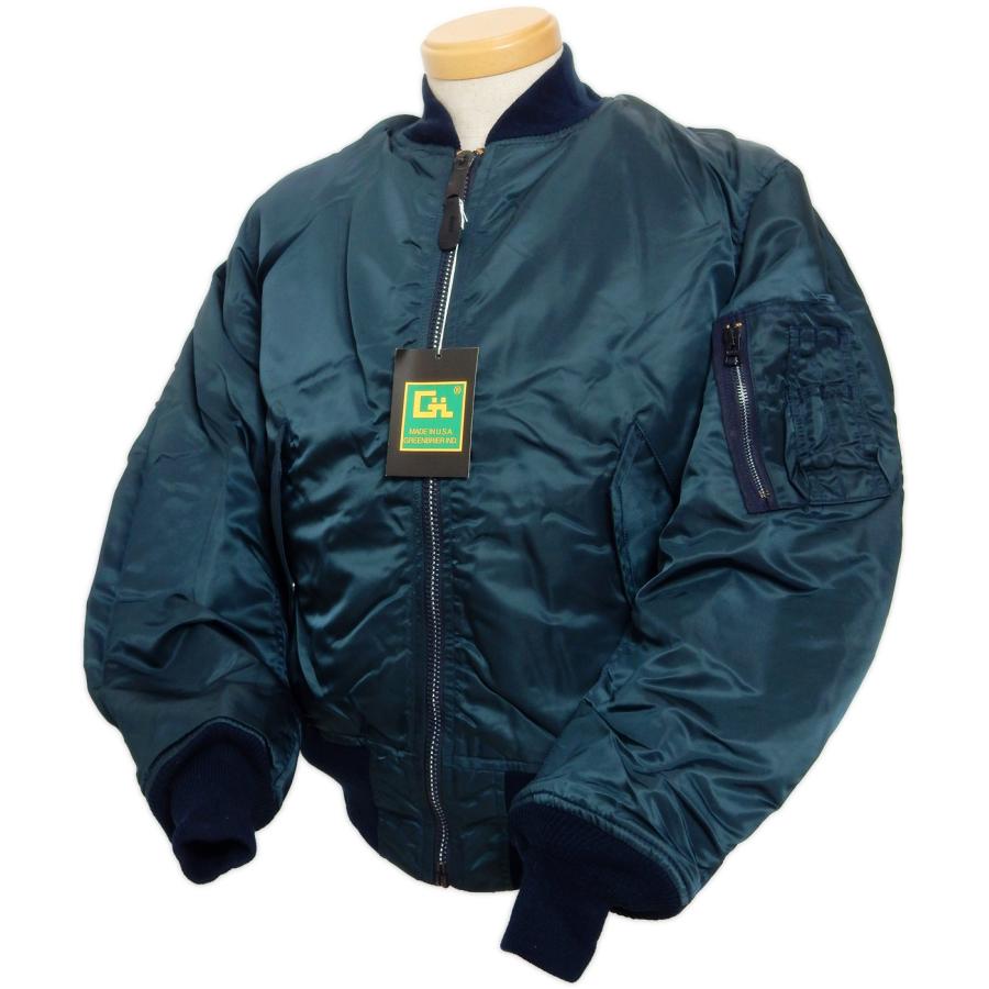 Green Brier グリーンブライアー 615-857-6500 MA-1 フライトジャケット ボンバージャケット 米国製 Dead Stock デッドストック HOPE 米軍納入メーカー ナイロンの画像