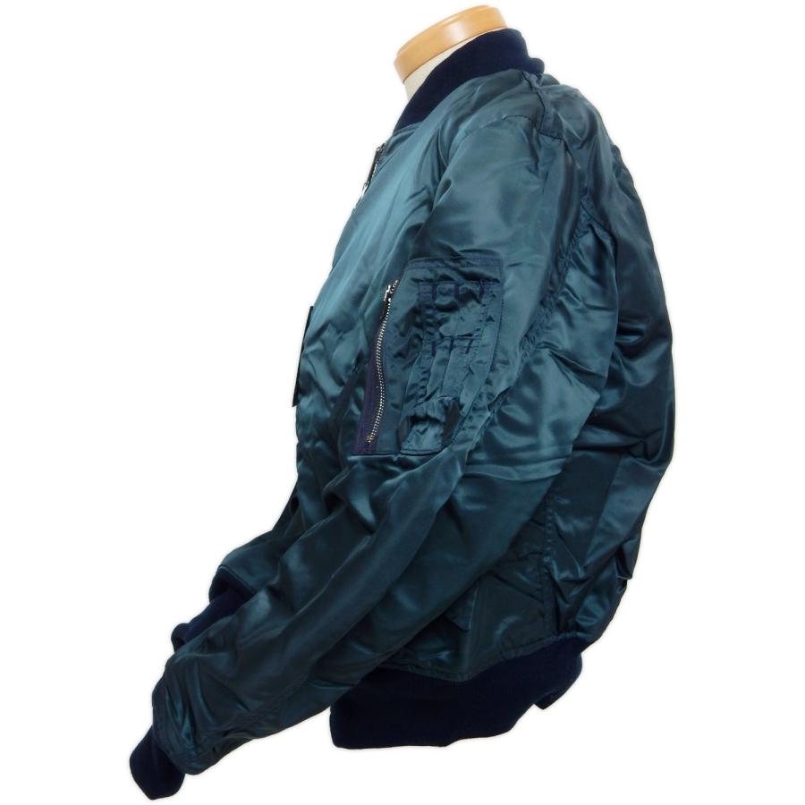 Green Brier グリーンブライアー 615-857-6500 MA-1 フライトジャケット ボンバージャケット 米国製 Dead Stock デッドストック HOPE 米軍納入メーカー ナイロンの画像