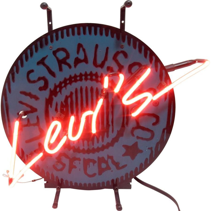 Levi's（リーバイス） 1987年 One Levi's Neon Sign ネオンサイン 本物