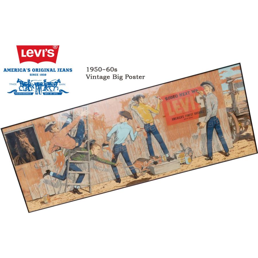 Levi's（リーバイス） 1950s-1960年代 ヴィンテージ ビッグポスター