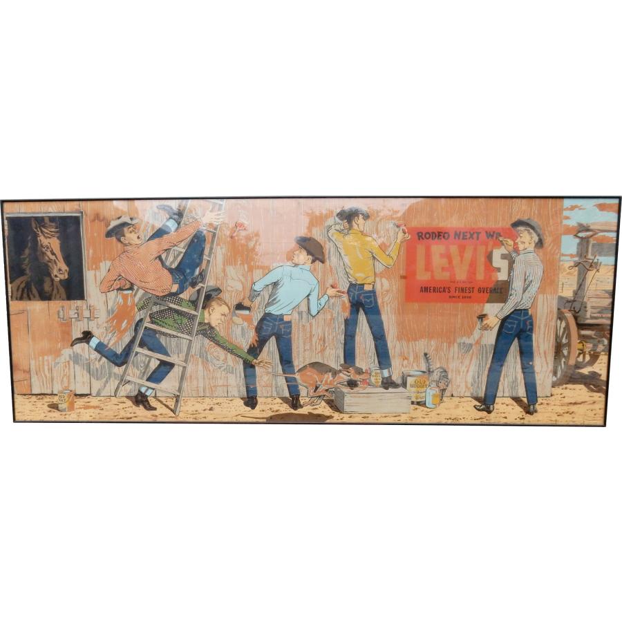 Levi's（リーバイス） 1950s-1960年代 ヴィンテージ ビッグポスター