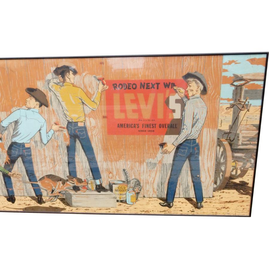 Levi's（リーバイス） 1950s-1960年代 ヴィンテージ ビッグポスター