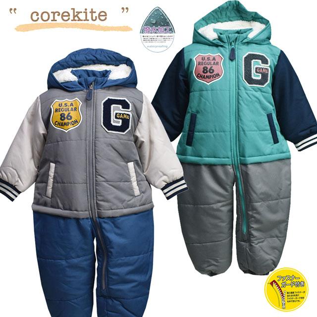 【入手困難】Roberta tonini ジャンプスーツ スキーウェア カーキ ポンタぺス（PONTAPES） キッズ ジャンプスーツ トドラースーツ 80 90